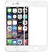 Amuoc HD Ballistic Glass Screen Protector for Iphone 6 Plus, 2 Pack,White
