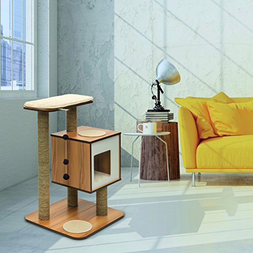 Vesper Cat Tree, Base, Walnut, 52042 Pricepulse