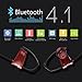 Mailiya Wood Grain Wireless Sport Bluetooth Headphones Sweatproof Stable Fit In Ear Workout Earbuds Ergonomic Running Earphones Premium Sound with Bass Noise Cancelling Microphone 8-Hour Working Time