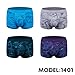 wirarpa Men's Breathable Modal Microfiber Trunks Underwear Covered Band Multipack