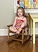 Jack-Post KN-10N Classic Child's Porch Rocker Natural Laquer Oak