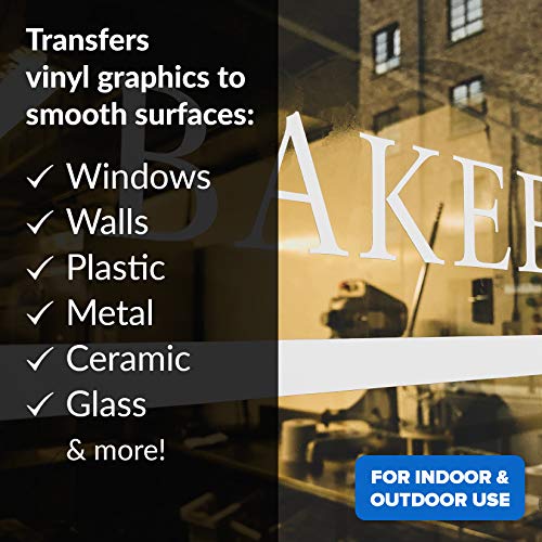 Vinyl Transfer Paper Tape Roll Transfer Tape Vinyl 50 Feet Clear