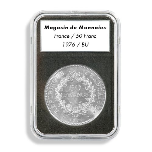 Pack of 5 Lighthouse Quickslab 30mm Graded Coin Slabs 1oz Gold Maple Leaf Holders