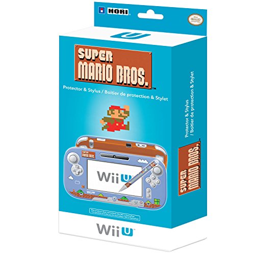 HORI Retro Mario GamePad Protector and Stylus Set Nintendo Wii U