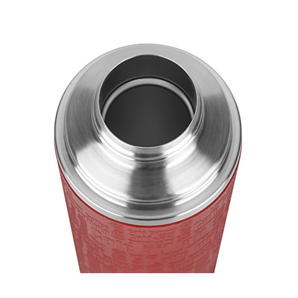 Emsa 515715 Senator Manschette Isolierflasche, Mobil genieÃen, 1,0 L, Safe Loc Verschluss, rot – Bild 7