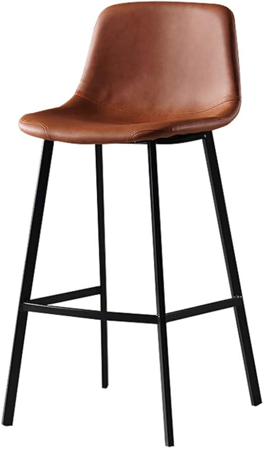 Bar Stools with Backrest Kitchen Counter High Chair 65cm / 75cm