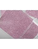 3mm SS12 Pink Acrylic Self Adhesive Rhinestones - 1 Sheet