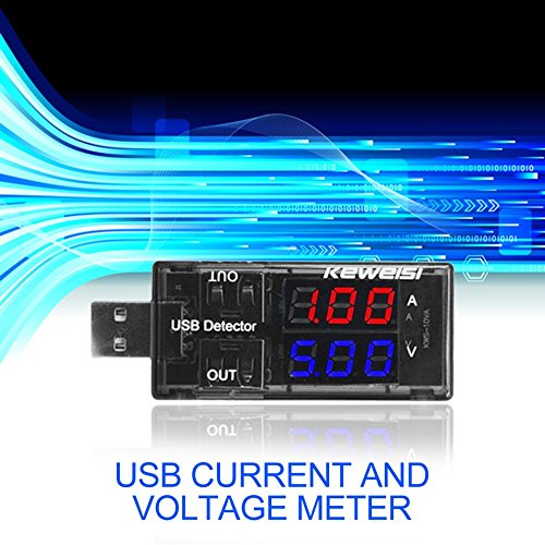 Dual-display USB Tester DC Digital Current Voltage Detector Charger Indicator