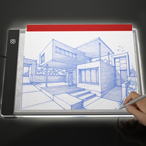 PicturePerfect-Best-Light-Box-For-Tracing-Ultra-Thin-Portable-LED-Light-Pad-With-Advanced-Filter-To-Prevent-Eye-Fatigue-Plus-Free-Paper-Holder-Clamp-A4-9x13-Table-With-Hi-Mid-Low-Brightness