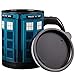 Doctor Who TARDIS 12oz Self-Stirring Coffee Mug - Automatic Self Mixing & Spinning Travel Cup for Kitchen, Home, Office & School - Mixer for Hot Chocolate, Milk, Tea, Cocoa, Protein Shake & Juices