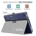MoKo Case for All-New Amazon Fire 7 Tablet (7th Generation, 2017 Release Only) - Slim Folding Stand Cover Case for Fire 7, Wolf Totem (with Auto Wake/Sleep)