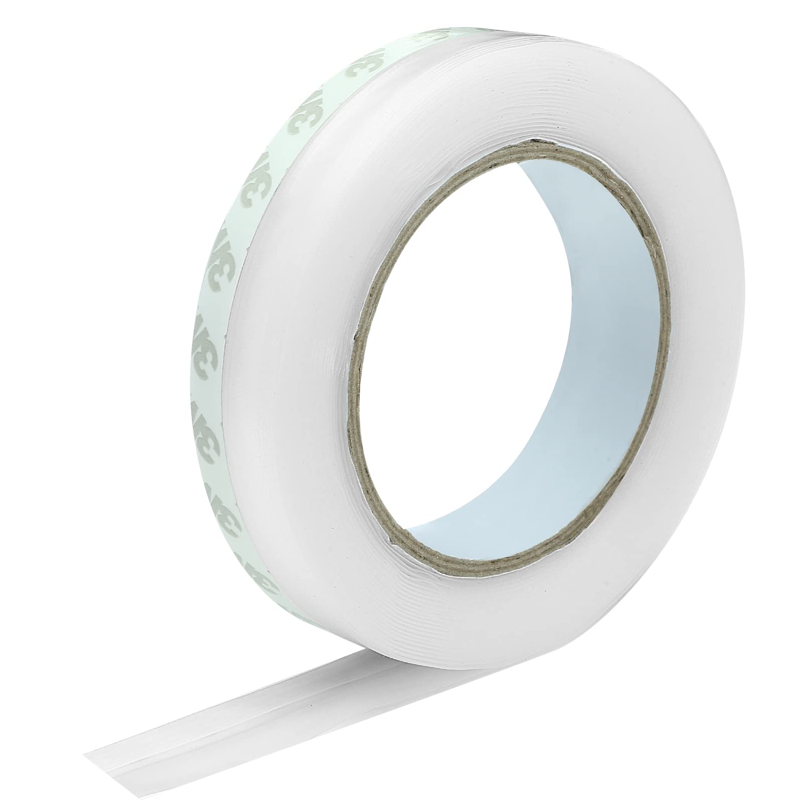 GWHOLE Silicone Seal Door Strip,Clear Door Sealing Strip for Doors Draught Excluder Tape Transparent Weather Stripping for Doors Window Windproof Dust-Proof Soundproof （8M/26FT 25MM — image 1