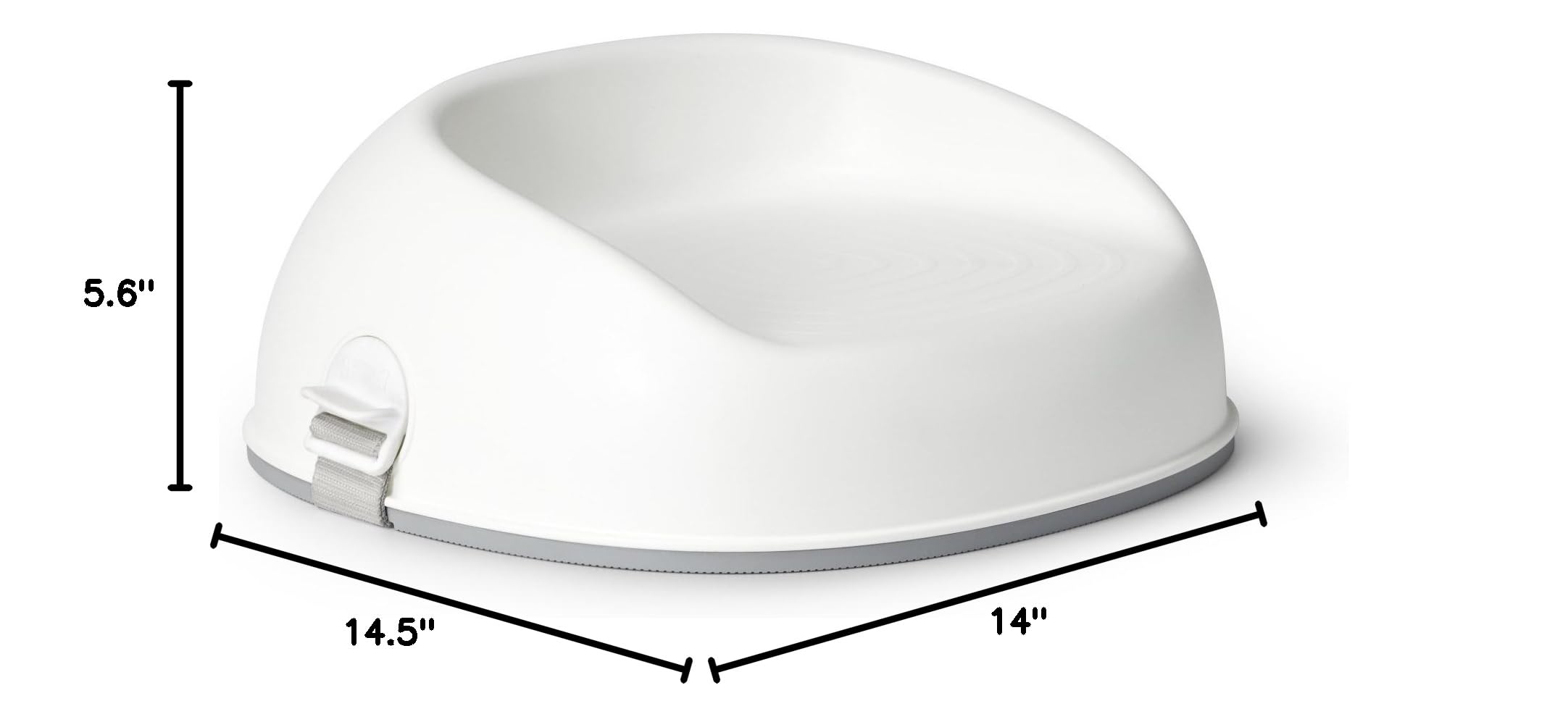 BabyBjörn Booster Seat, White (069021US), 1 Count (Pack of 1)