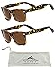 Adult Mens Womens 53 mm POLARIZED Gafas De Sol Sunglasses