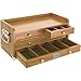 Grizzly H8252 4 Drawer Oak Chest with Dividers
