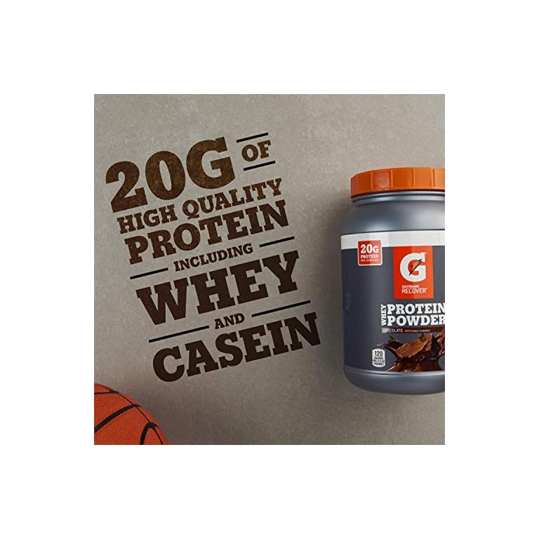 Gatorade Whey Protein Powder, Chocolate, 22.4 Ounce (20 servings per