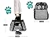 PetAmi Airline Approved Pet Carrier for Cat, Soft Sided Dog Carrier for Small Dog, Cat Travel Supplies Accessories Indoor Cat, Ventilated Pet Carrying Bag Medium Large Kitten Puppy, Large Heather Gray