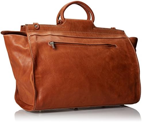Floto Luggage Parma Edition Leather Travel Bag, Tan, Large 2 Floto Luggage Parma Edition Leather Travel Bag, Tan, Large