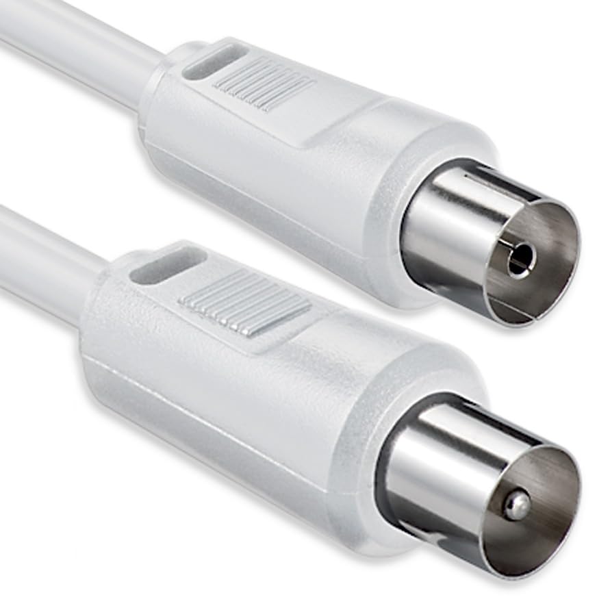 1aTTack Coaxial Connection Cable Antenna Cable Sat Cable F-Connector Coaxial Male to Coaxial Female Double-Shielded / Triple Shielded / Quadruple Shielded / 75 db / 85 db / 100 db / 110 db / 120 db / 125 db