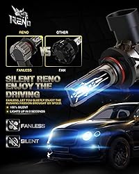 RENO 9005 9006 LED Bulbs, HB3 HB4 LED Fog Light