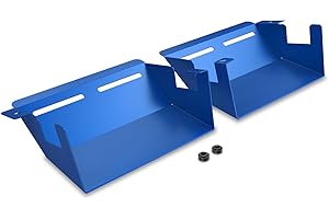 Bevinsee Dynamic Aire Intake Scoops Cold System Compatible with N54 Engine, Cold Aire Intake Scoop Compatible with E92 E90 E93 323i 325i 328i 330i 335i 335d 2007-2012, Blue, 2pcs