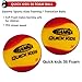 Gamma Sports Quick Kids 36 Foam Low Bounce Training and Practice Tennis Balls for Kids and Beginners, 75% Slower than Standard Tennis Balls (Designed for 36' Tennis Courts, 12 Pack, Yellow/Red)
