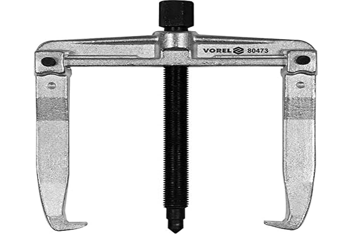 Vorel Universal Puller Tool 2 Arms, High-Quality Design, Choice of Sizes 75/100/130/150/200 mm Bearing Puller Claw Puller Parallel (150 mm)