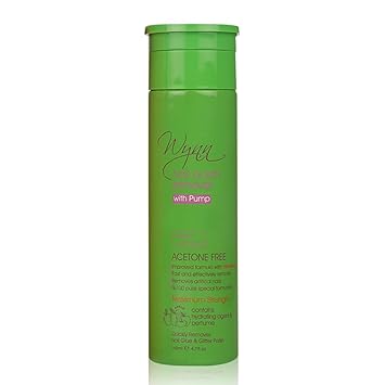 Wynn Nail Polish Remover With Pump 140ml 4 7 Fl Oz Green