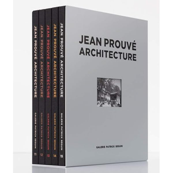Jean Prouvé: 5 Volume Box Set: Prouvé, Jean: 9782909187136: Amazon
