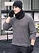 T-wilker 3 Pieces Knitted Hat Set Winter Thick Warm Snug Knit Hat + Scarf + Touch Screen Gloves for Men Womens (Black)