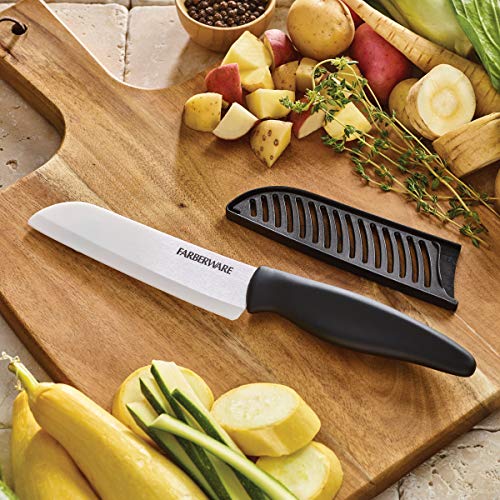 Farberware 5243363 Ceramic Knife Set, 2Piece, Black Pricepulse