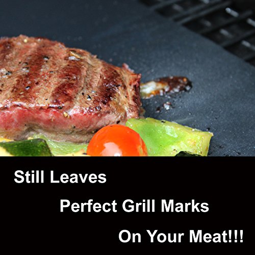 Nonstick BBQ Grill Mat Perfect for Charcoal, Electric and Gas Grill