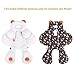 StoHua Infant Head Body Support with Organic Cotton, Newborn Baby Stroller Car Seat Insert, 2-in-1 Reversible, Used in Bassinet Stroller and Bouncer seat