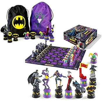 The Batman Chess Set (The Dark Knight vs The Joker)