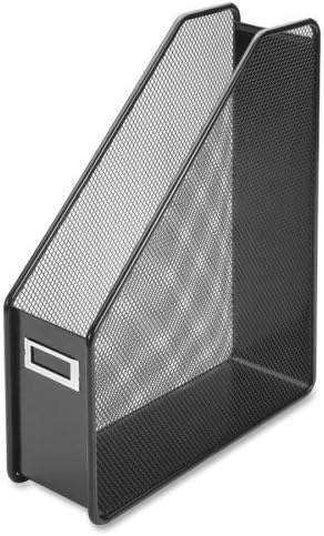 Wholesale CASE of 15 - Lorell Mesh Magazine Holder -Magazine Holder, Steel, 10"x3-1/8"x12-1/4", Mesh/Black
