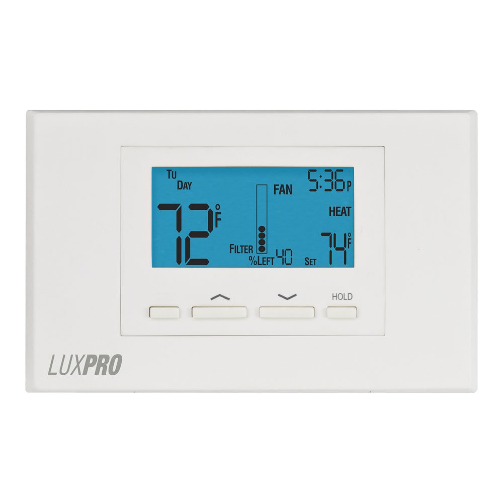 LuxPro 675P621U Thermostat, 511P, NP, 2H/C