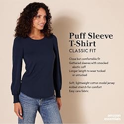 Amazon Essentials Women's Long-Sleeve Crewneck