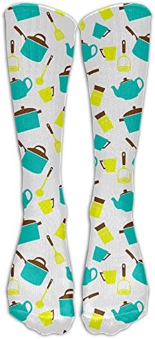 TTTea Pot A Spatula Outdoor Athletic Long High Sock Stocking