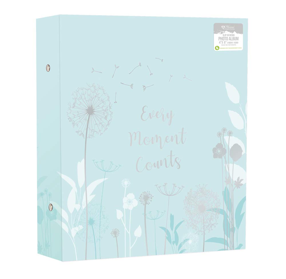 HomeCollection Large Slip In Photo Album Dandelion Memories Holds 500 4 x 6 Photographs