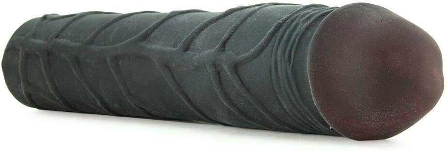 Best Satisfact Mega Add 3" Black Extension Girth Enhancer Sleeve GL23PO1 7861