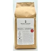 Smokin Beans Brazil Legender, Unroasted Green Arabica Coffee Beans 5-Lb 1ct