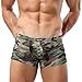Banana Bucket Men’s Sexy Camouflage Military Low Rise U Pouch Underwear Boxer Brief
