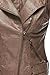 Luna Flower Women's Faux Pu Leather Zip up Moto Biker Bomber Hoodie Jackets