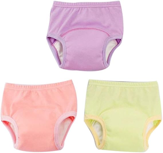 Milisten 3pcs Toddler Potty Training Pants 80cm Washable Cotton