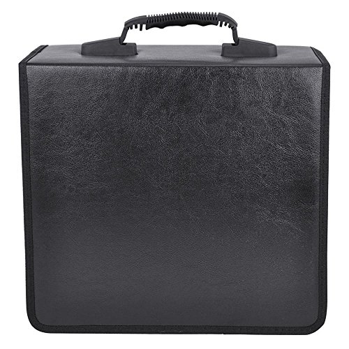 go2buy Disc CD DVD Bluray Storage Holder Solution Binder Sleeves Carrying Case((400 Capacity))