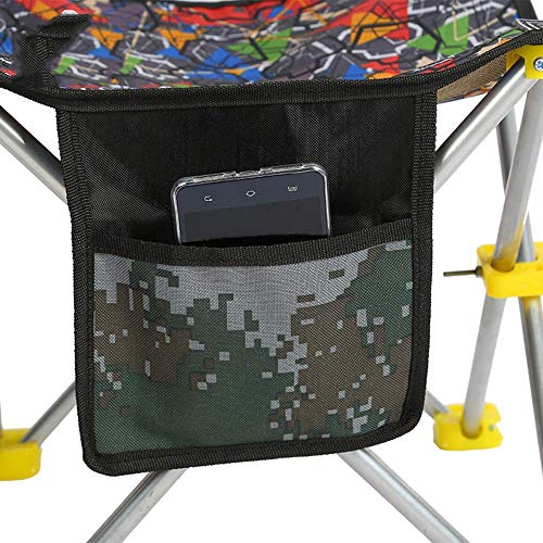 DXX-HR Folding Angelstuhl tragbaren Outdoor-Camping-Stuhl Strand-Picknick Stuhlsitz – Bild 3