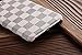 HeiL iPhone 7Plus 8Plus TPU (US Deliver Guarantee Fulfilled by Amazon) New Elegant Luxury PU Leather Checker Pattern Classic Style Cover Case for Apple iPhone7PLUS iPhone8PLUS (White)