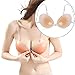 Coolrunner Invisible Rounded Thicken Push Up Sutian Silicone Bra Adhesive Nipple Pasties Breast Petals with Straps Women (C)