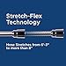 Waterpik 75-Inch Stretchable HOS-396M Metal Shower Hose, Chrome