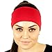 Self Pro Mens Headband - Guys Sweatband & Sports Headband for Running, Working Out and Dominating Your Competition (Red-Old)